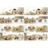 1papier découpage Poules-D569