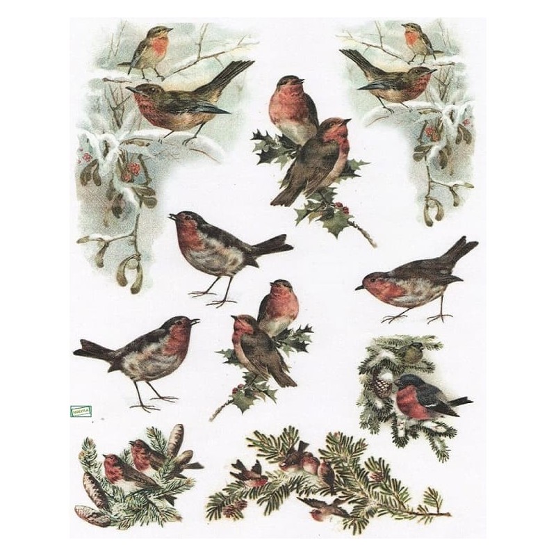 papier découpage Oiseaux-X15