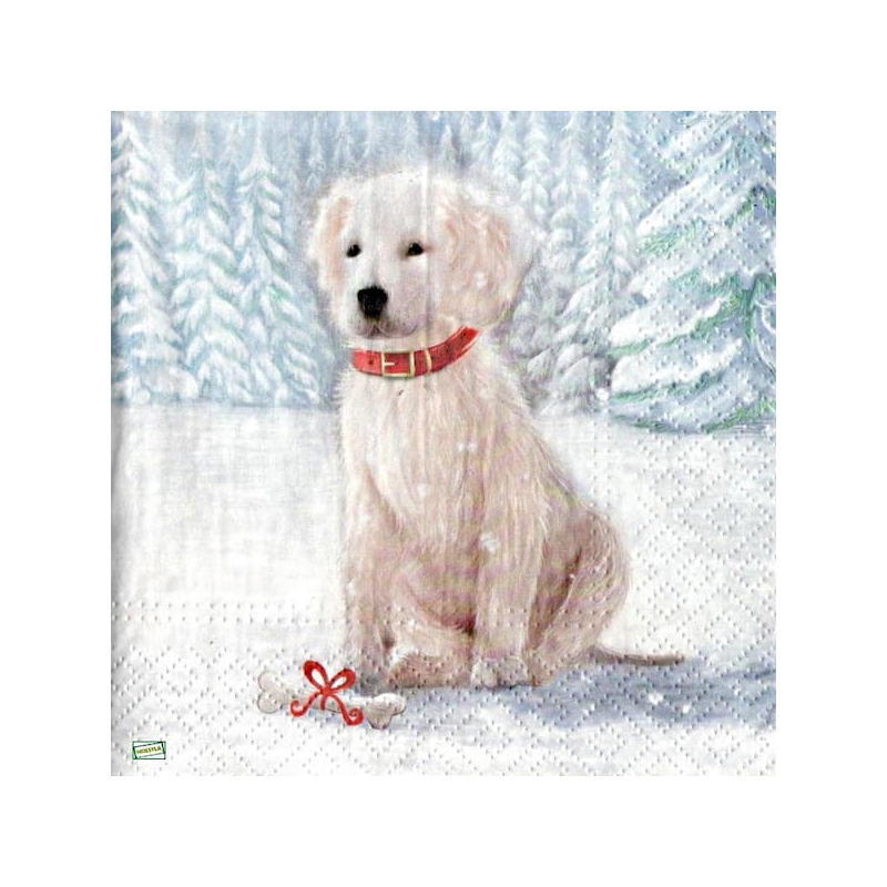 1serviette papier Chien-4