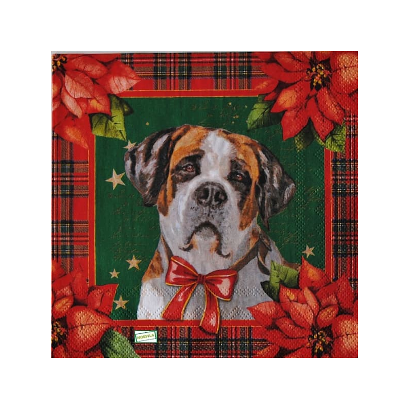 1serviette papier Chien-17