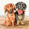 1serviette papier Chiens-30