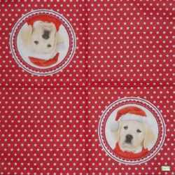 1serviette papier Chien-42