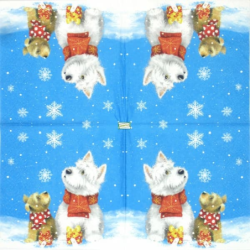 1serviette papier Chien-44