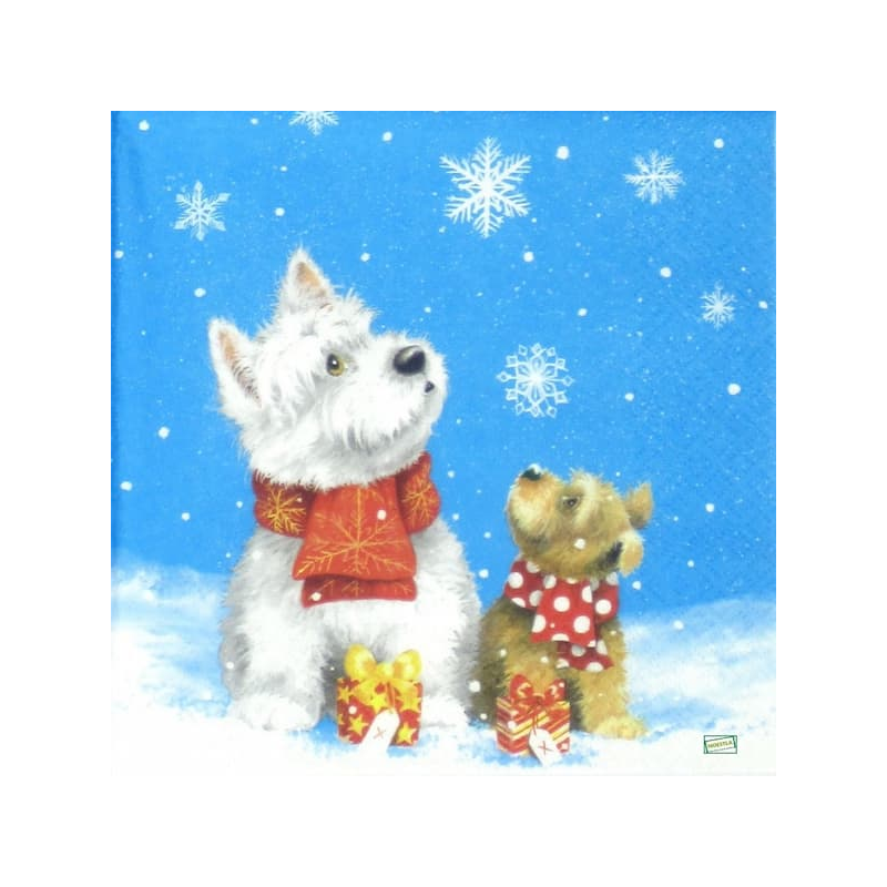 1serviette papier Chien-44