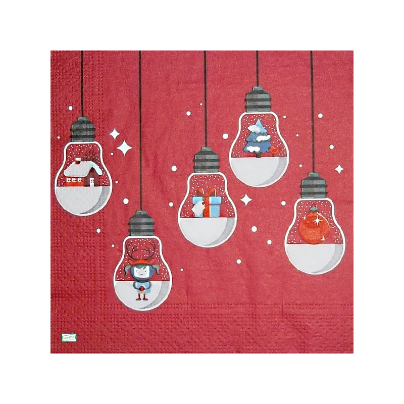 1 serviette papier Noêl - 5