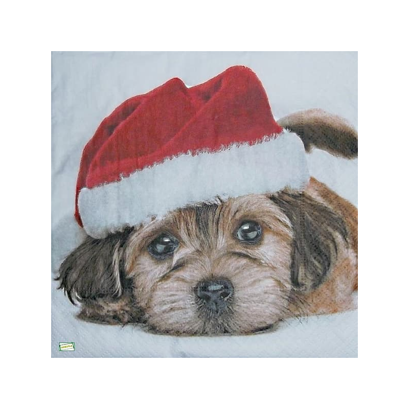 1serviette papier Chiot-68