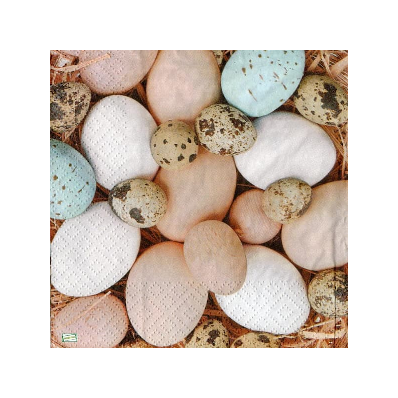 1 serviette papier Pâques -38