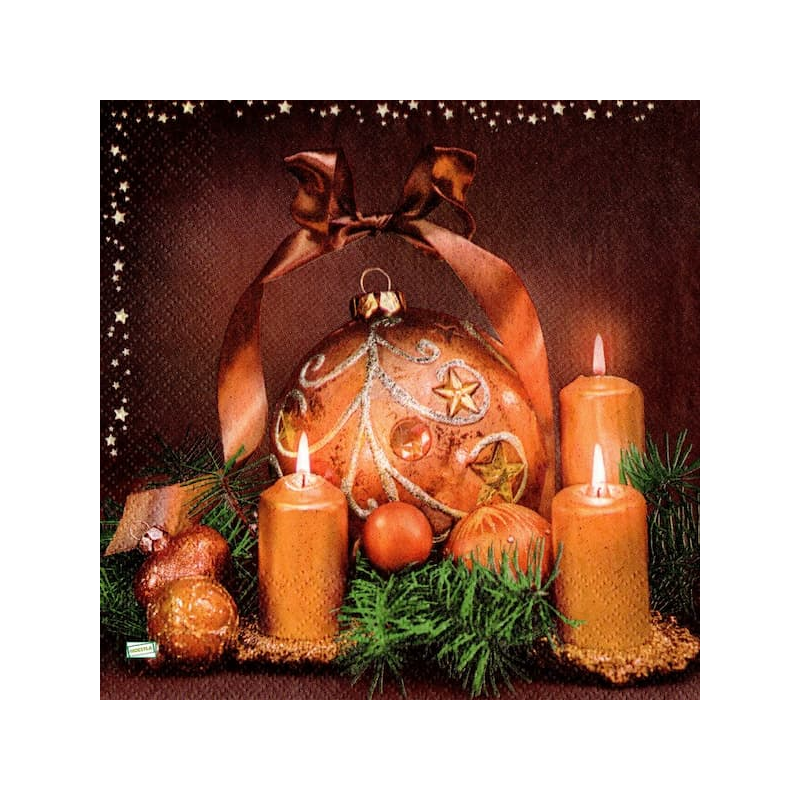 1 serviette papier Noêl - 12