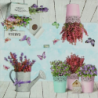 1 serviette Autres fleurs -6