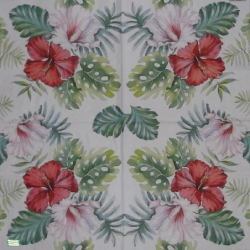 1 serviette Autres fleurs -11