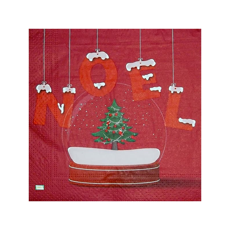 1 serviette papier Noêl - 13