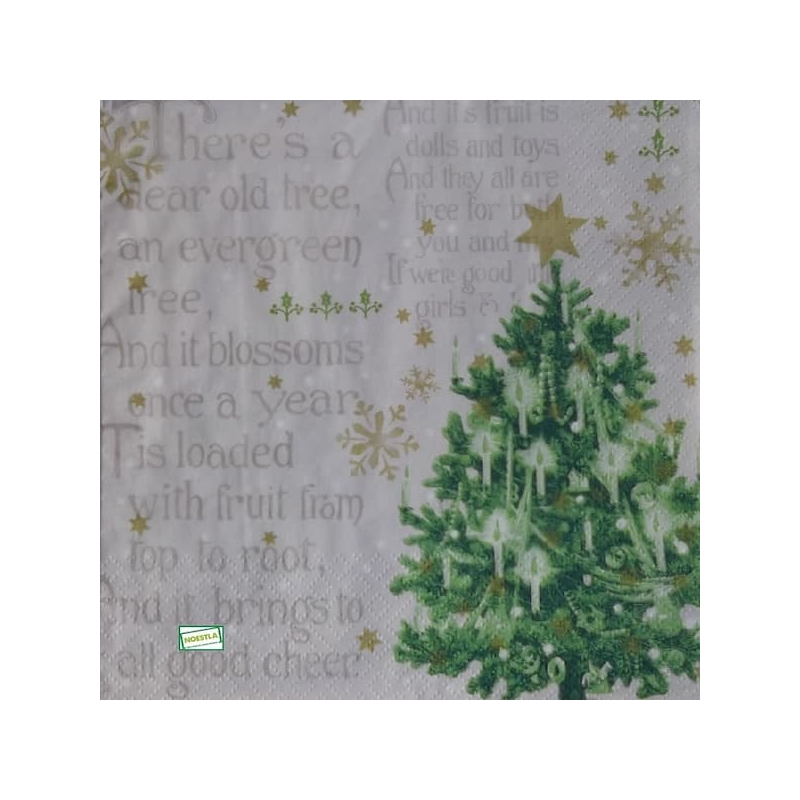 1 serviette papier Noêl - 15