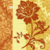5 serviettes Autres fleurs -28