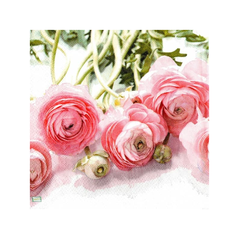 1 serviette Les renoncules -44