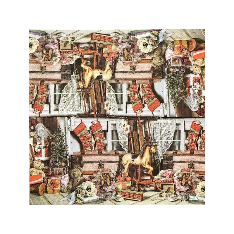 1 serviette papier Noêl - 20
