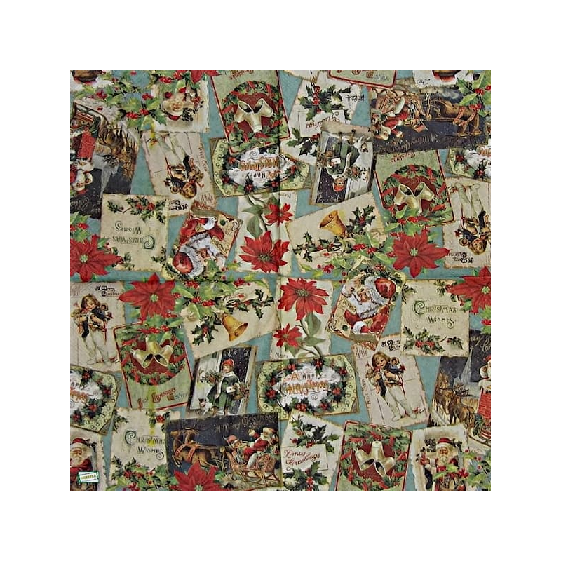 1 serviette papier Noêl - 22
