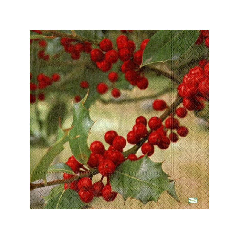 1 serviette papier Noêl - 23