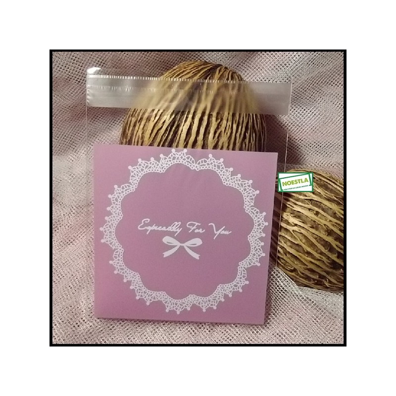 50 Pochettes cadeaux Mauve