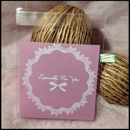 50 Pochettes cadeaux Mauve