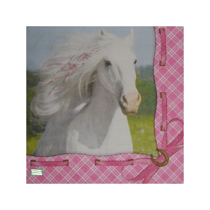 1serviette papier Cheval-49