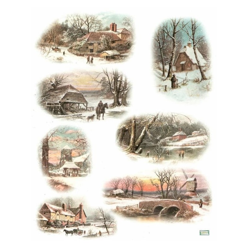 1papier de riz Paysage-R995