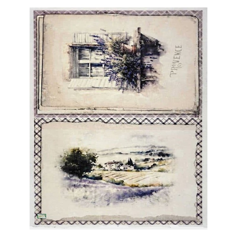 1papier de riz Provence-R2237