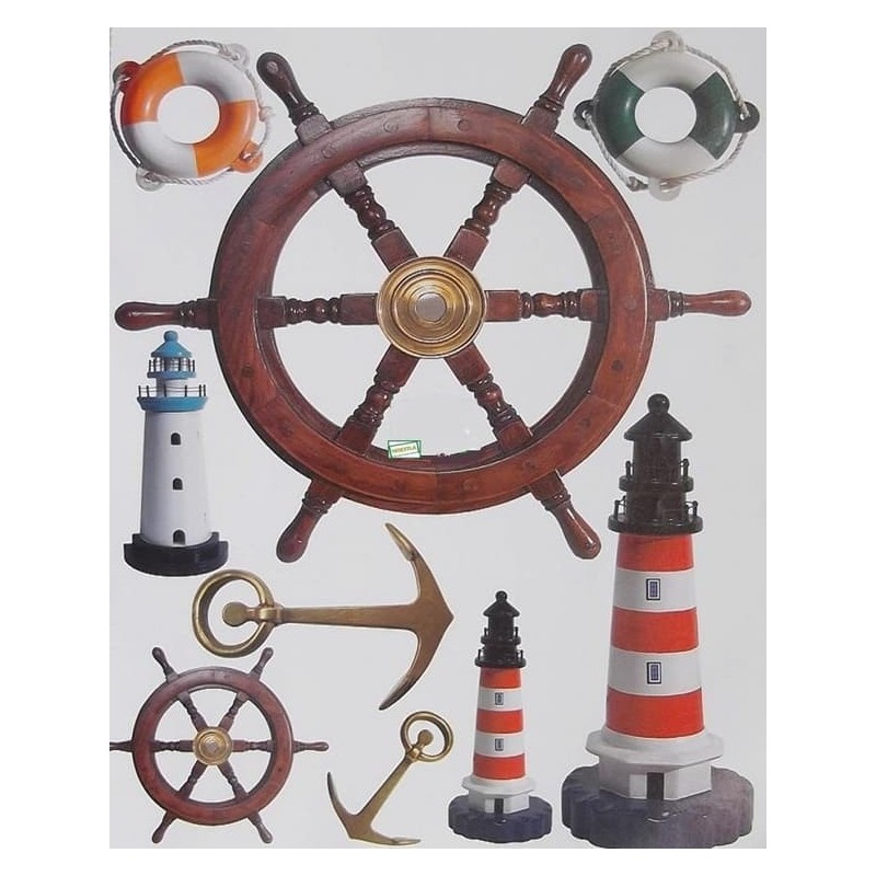1 papier découpage Mer -X1