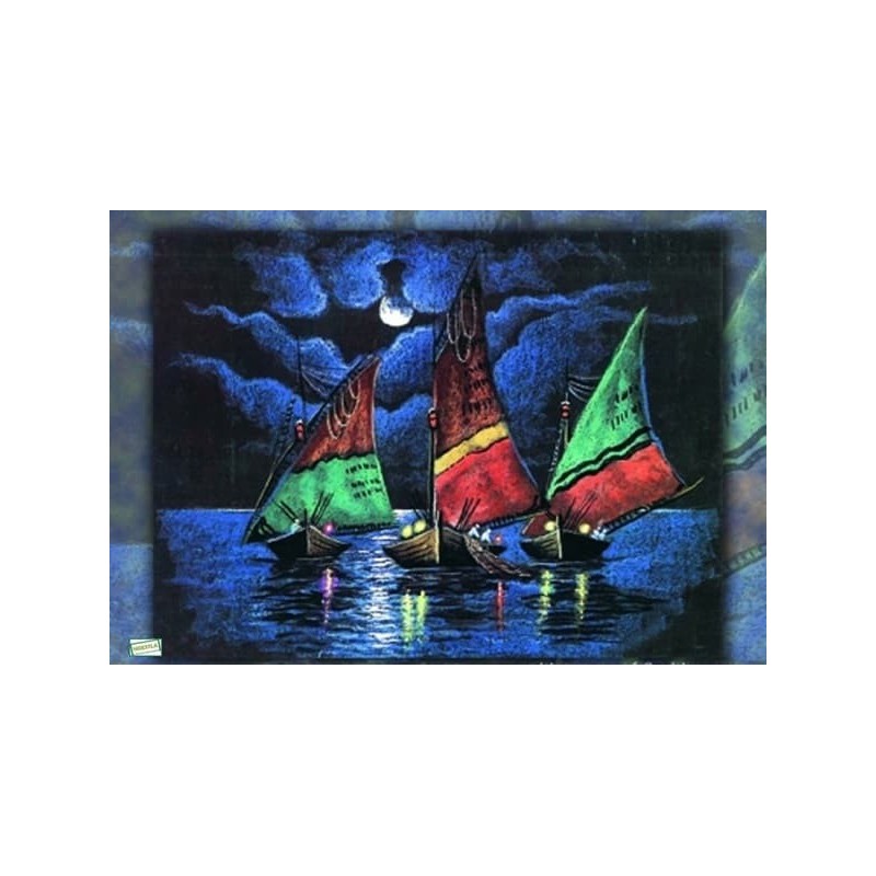 1 GRAND papier riz Mer -ZP260G