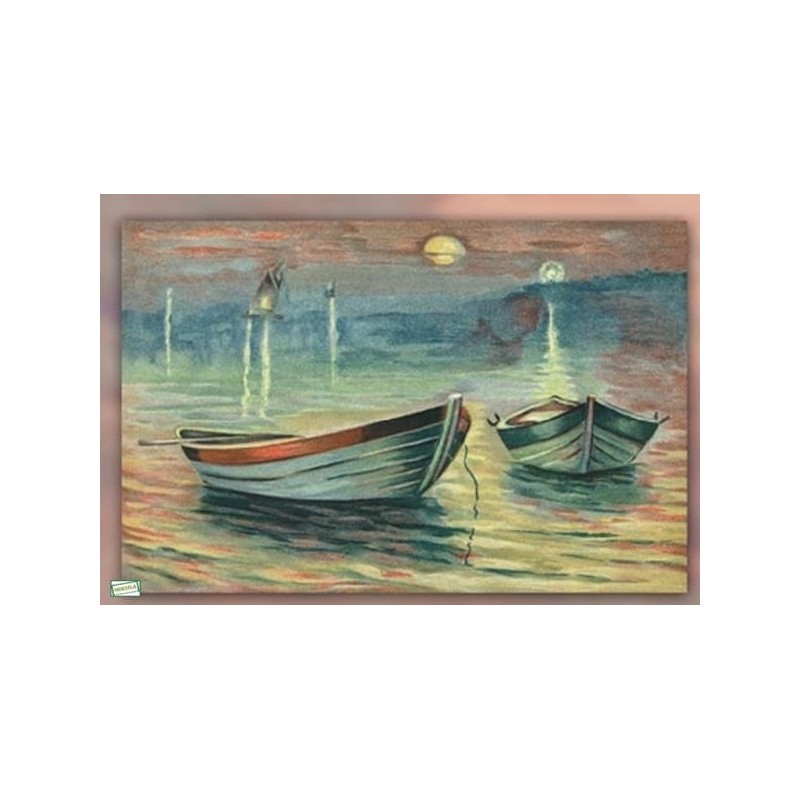 1 GRAND papier riz Mer -ZP635G