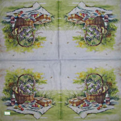 1 serviette papier Nature -3