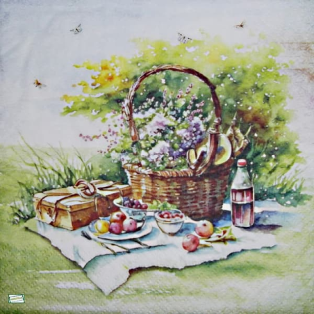 1 serviette papier Nature -3