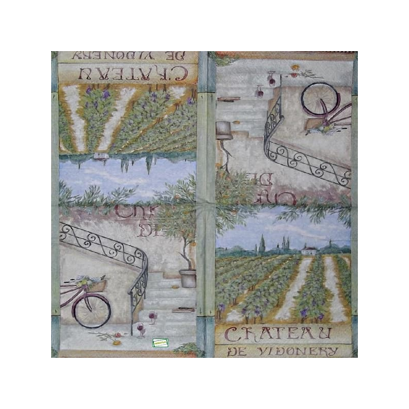 1 serviette papier Nature - 4