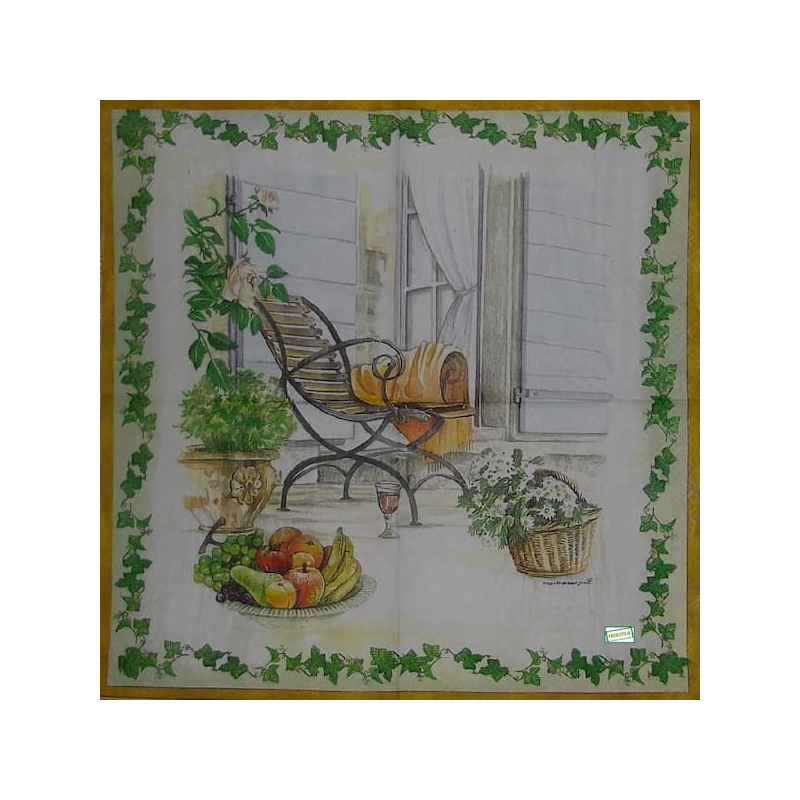 1 serviette papier Nature - 24