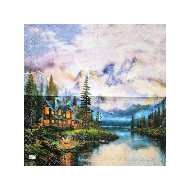 1 serviette papier Nature -14