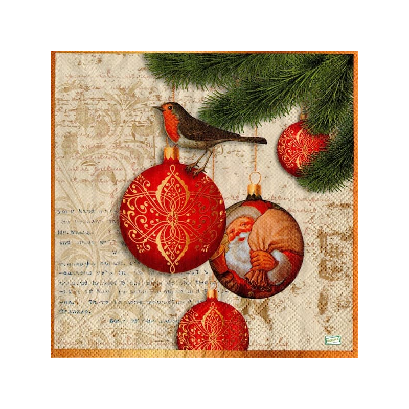 1 serviette papier Noêl - 50