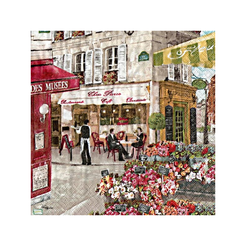 1 serviette papier Nature - 41