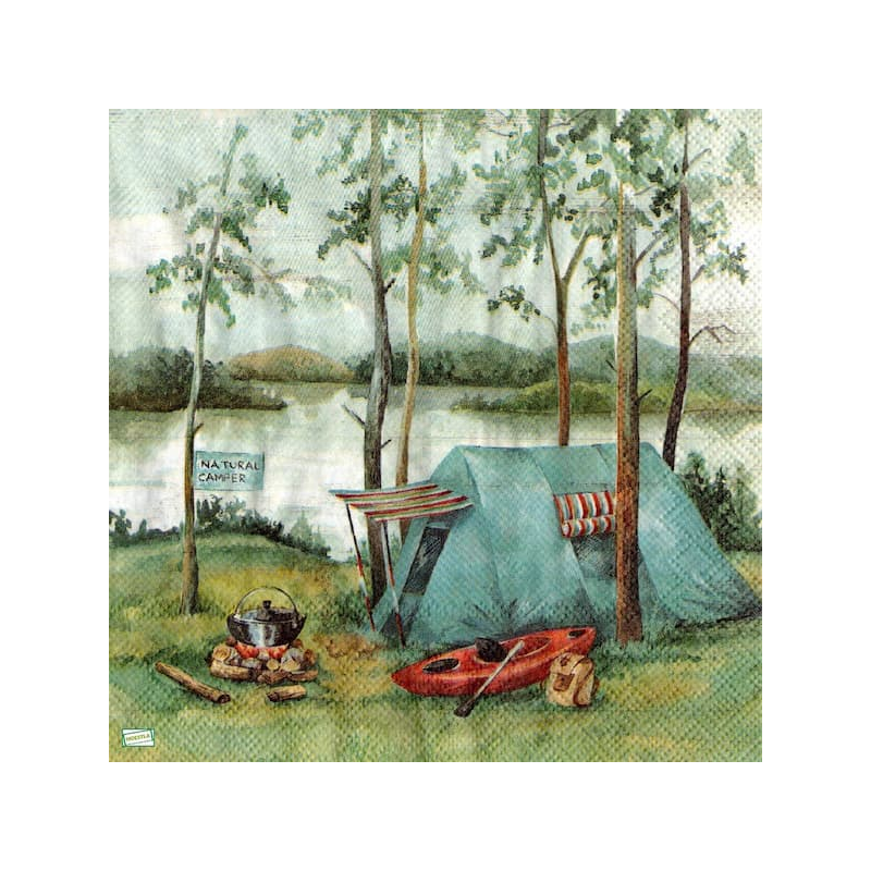 1 serviette papier Nature - 49