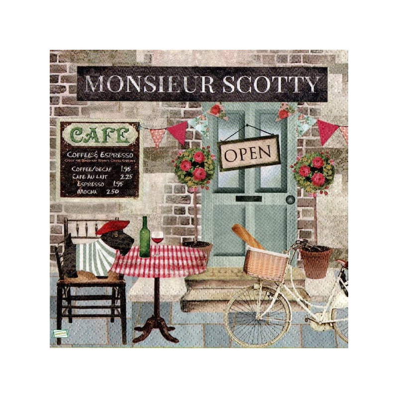 1 serviette papier Nature - 59