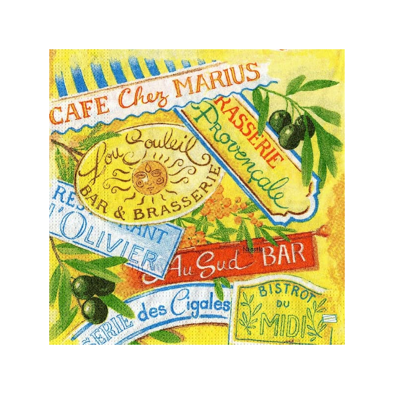 1 serviette papier Nature - 62