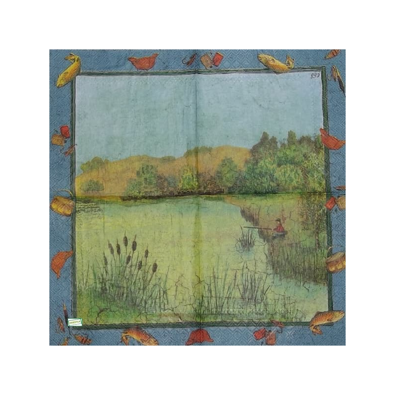 1 serviette papier Nature - 67