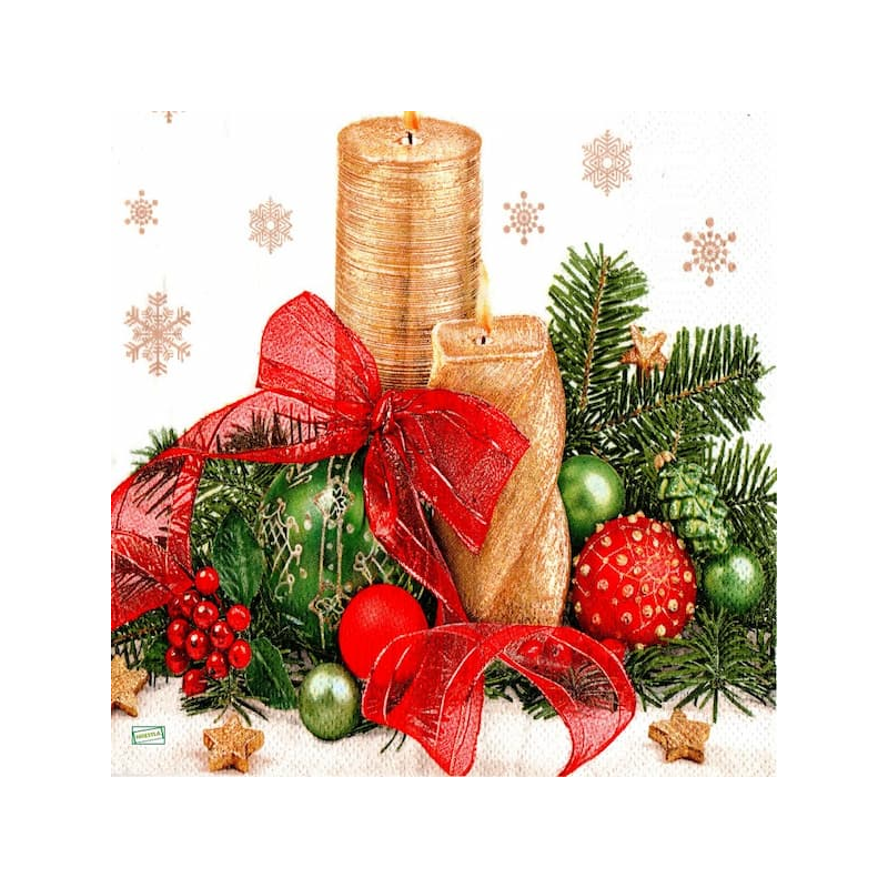 1 serviette papier Noêl - 54