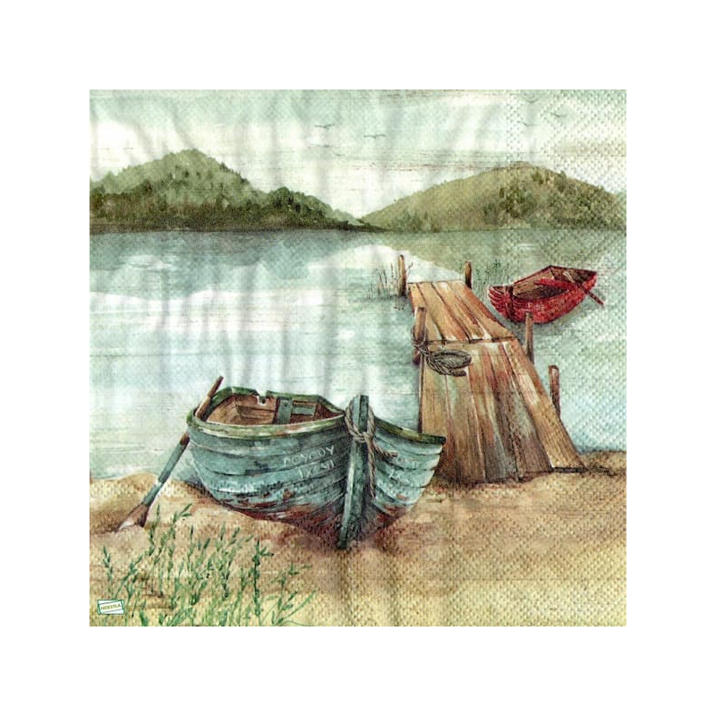 1 serviette papier Nature - 76