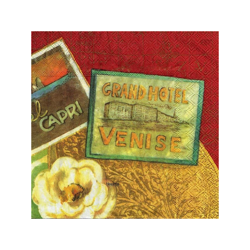 1 serviette Monuments - 6