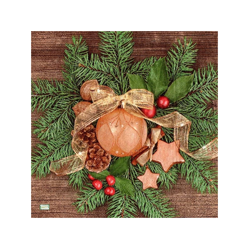 1 serviette papier Noêl - 56