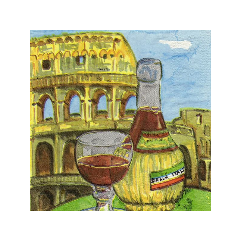 1 serviette Italie - 14