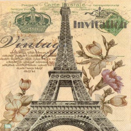 1 serviette Paris - 21