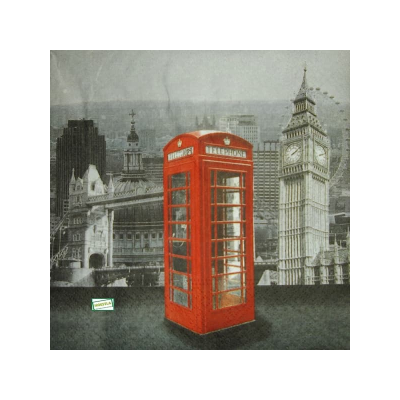 1 serviette Londres - 25