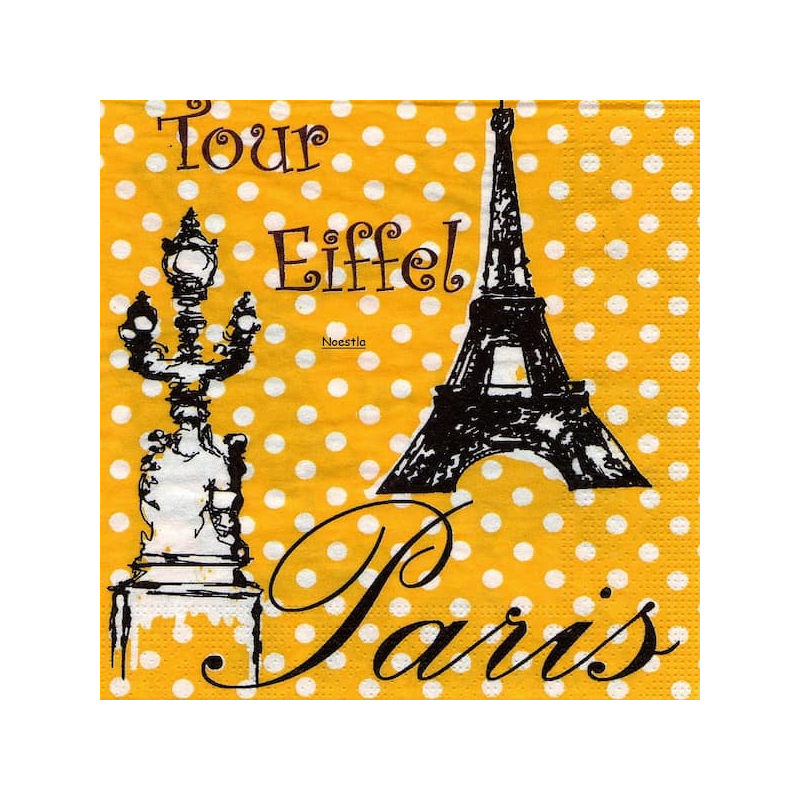 1 serviette Paris - 38