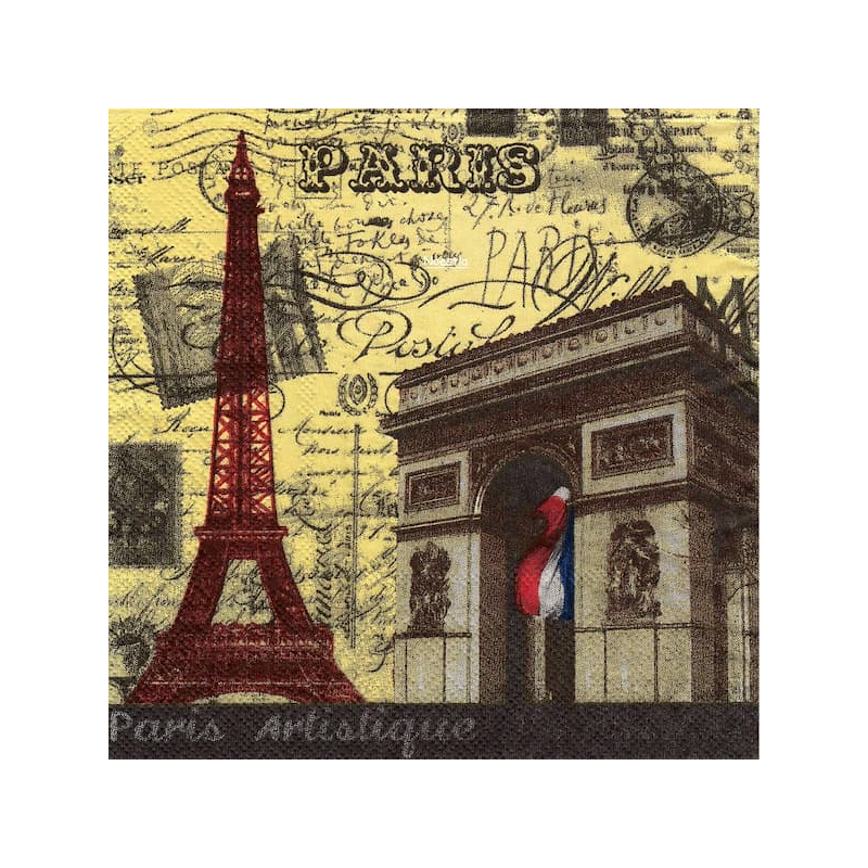 1serviette paier Paris -51
