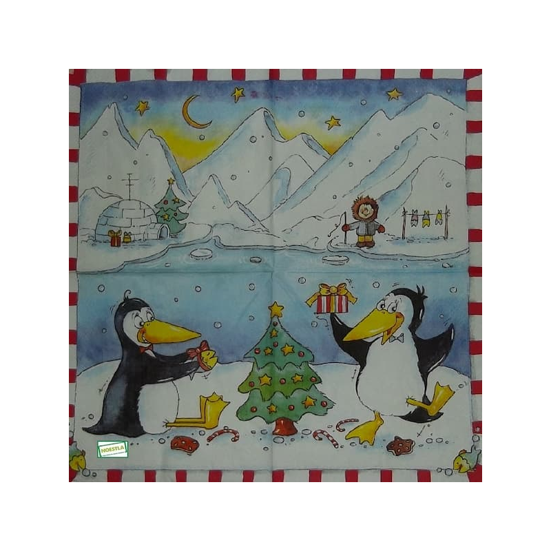1 serviette papier Noêl - 59
